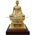 Tượng Phật Hoàng Trần Nhân Tông mạ vàng QT030